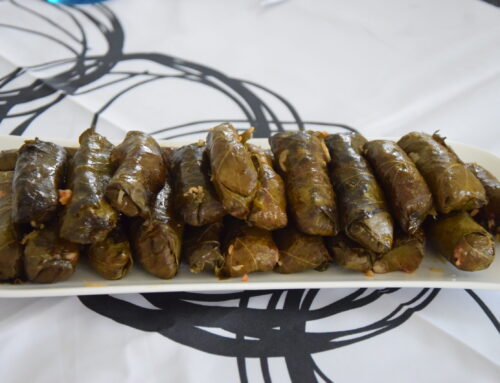 Les feuilles de vigne farcies « Sarma »